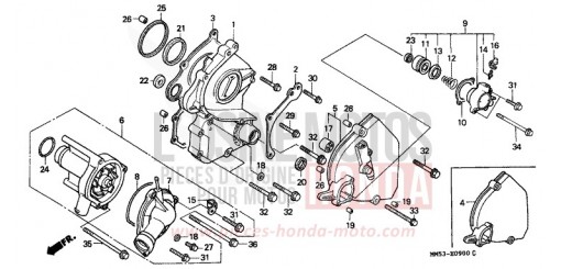 WATER PUMP CBR1000FH de 1987